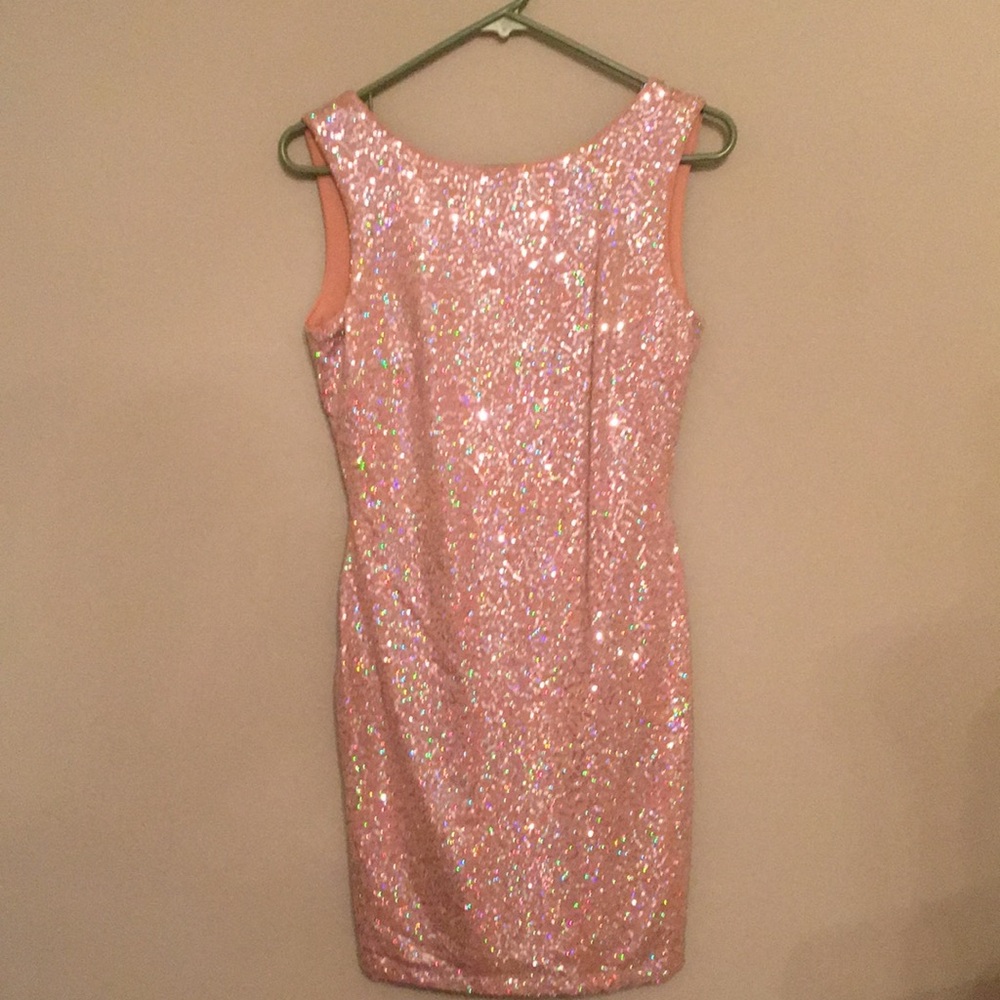 VENUS MIDI Tan dress with sequins. NBW!!!
